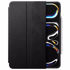 Spigen Liquid Air Folio Suojakuori iPad Pro 13 7 / 8 / 2024-2025:lle - Musta