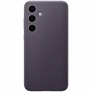 Samsung Vegan Leather -kuori Samsung Galaxy S24 Plus tummanvioletti