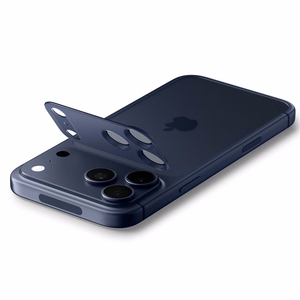 Spigen Optik Pro XL Kameran Linssilasi iPhone 17 Pro Max:lle - Laivastonsininen