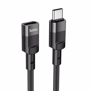 Sovitin Hoco (U107) USB-C - USB-C (OTG) 3A 1,2m musta