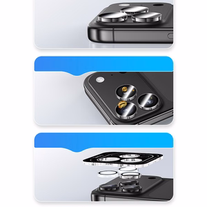 Benks Tempered glass Glass Warrior Lens Protector on camera for Iphone 17 Air (lens 1 piece) transparent