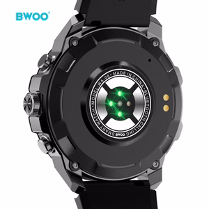 BWOO älykello WA-08 1.43” AMOLED musta