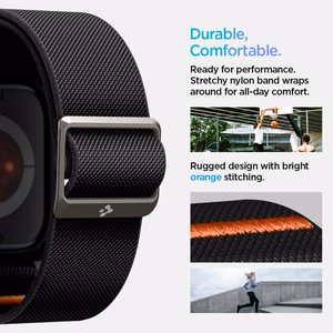 Spigen Lite Fit Pro Apple Watch 10 (42mm) Matta Musta