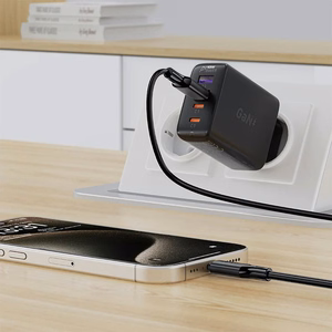 Acefast C17-04 USB-kaapeli USB-A - USB-C 1,2 m musta