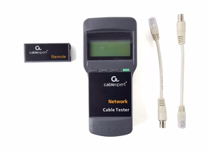 Cablexpert NCT-31 digitaalinen verkkokaapelitesteri, musta