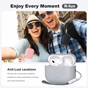 Tech-Protect Silikoninen Suojakuori AirPods Pro 3 -lle - beige