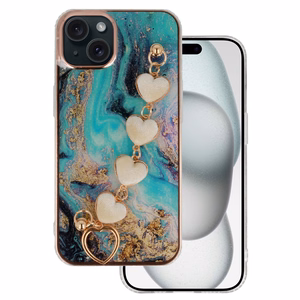 Trend Suojakuori iPhone 15 Plus:lle - malli 6 sininen