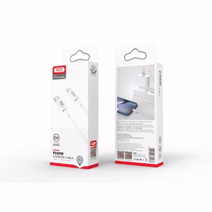 XO kaapeli NB-Q189B PD USB-C - Lightning 2,0m 20W valkoinen