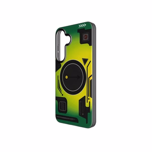 Suojakuori Samsung S25 PLUS:lle Forcell F-Protect Levels Dual Layer 4D MagSafe-yhteensopiva Military Drop-Test cyber green