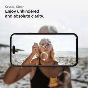 Spigen ALM Glass FC tempered glass for iPhone 15 Plus - black 2 pcs.