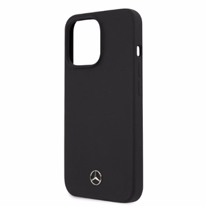 Mercedes Silicone Line MagSafe suojakuori iPhone 13 Pro:lle / iPhone 13:lle - musta