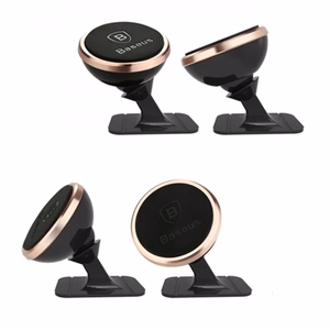 Baseus 360° magneettinen autoteline (Overseas Edition) - hopea