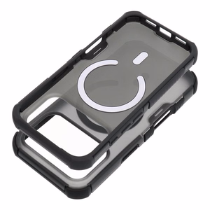 Case for iPhone 17 Pro / 18 Pro (low camera edge) Forcell F-Protect BumperX Premium compatible with MagSafe black