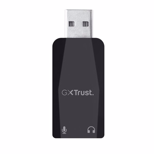 Trust GXT 212 PC-mikrofoni musta, punainen