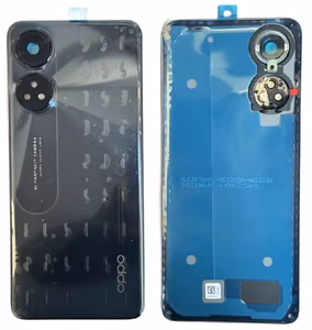 Takakansi Oppo Reno8 T musta Starlight alkuperäinen (käytetty Grade A)