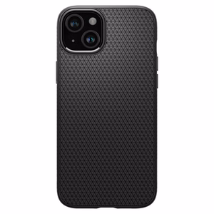 Spigen Liquid Air Suojakuori iPhone 15 Plus 6,7:lle - matta musta