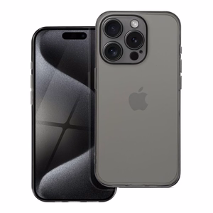 Suojakuori iPhone 11 Pro:lle BOX PREMIUM 1,5 mm läpinäkyvä musta