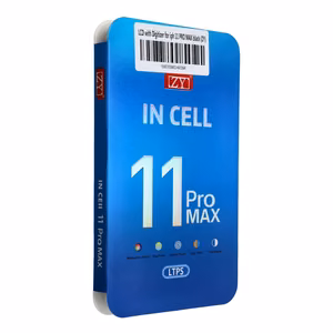 LCD-näyttö iPhone 11 Pro Max digitoijalla musta (ZY-LTPS) IC Transferable