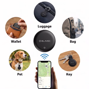Blavec Tracker GPS Tag BTG-03 - Bluetooth Dual Apple & Android (BTBTG03-B4) black - 4 pieces