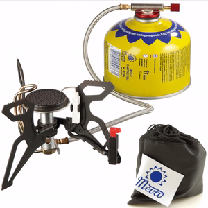 Meva SPIDER PRO -retkikaasukeitin ja lämmitin kaasupatruunoille, 3 kW, pietsosytytyksellä