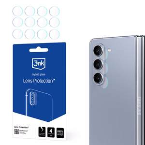 3mk Lens Protection™ hybridinen kameralasi Samsung Galaxy Z Fold 5 (edessä)