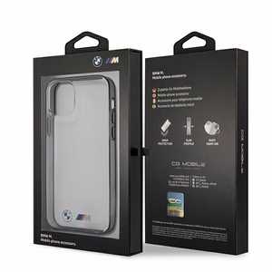 BMW Sandblast kotelo iPhone 12 mini - läpinäkyvä