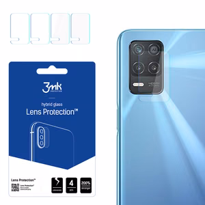 3MK Flexible Glass Lens Hybridilasi Realme 8 5G kameralle 4 kpl