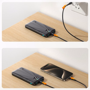 Powerbank Joyroom JR-PBF15 10000mAh USB-C USB-A 22.5W - musta