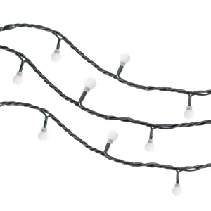 Rebel LED-jouluvalot ulkokäyttöön, 10 m, RGB, vaihdettavat valaistustilat