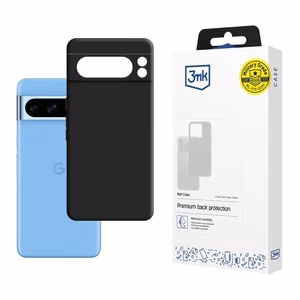 3mk Matt Case Suojakuori Google Pixel 8 Pro:lle - musta