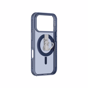 AmazingThing Titan Pro Grip Ring Set Suojakuori iPhone 17 Pro:lle MagSafe-yhteensopiva - sininen