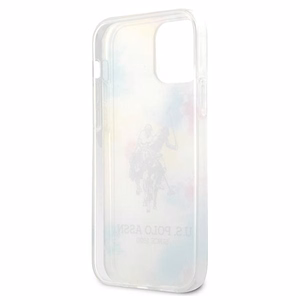 US Polo USHCP12MPCUSML Tie & Dye Collection suojakuori laitteelle iPhone 12 / 12 Pro 6.1", monivärinen