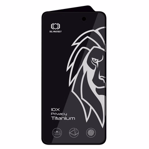 Tel Protect 10X Privacy Titanium -näkösuojattu karkaistu suojalasi Apple iPhone 17 Pro Maxille