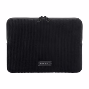 Tucano Velluto 2 -neopreenisuojatasku samettipinnalla 14 tuuman MacBook Prolle ja 13 tuuman kannettaville tietokoneille, musta