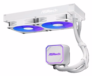 ASRock Pro White 240 ARGB -jäähdytys