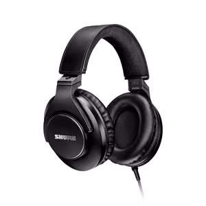 Shure SRH440A-EFS -langalliset kuulokkeet, mustat