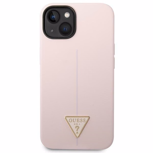 Guess GUHCP14MSLTGU iPhone 14 Plus 6.7 "purple / purple hardcase Silicone Triangle