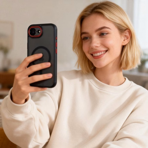 Tech-Protect MagCam suojakuori iPhone 16e / 17e:lle - läpikuultava