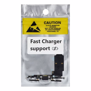 Latausjousto USB IPHONE 8 Plus:lle musta (käytetty)