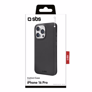 SBS Instinct Case for iPhone 16 Pro - Black