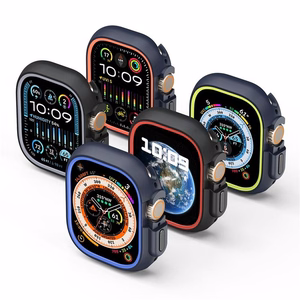 Dux Ducis BAMO suojakuori Apple Watch Ultra / Ultra 2 49 mm keskiyönharmaa