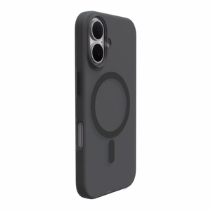 Puro Daylight MagSafe silikonisuoja iPhone 16 - musta