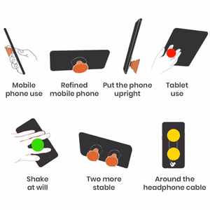 Puhelinpidike POPsocket suorakaide musta