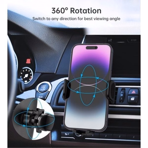 Autopuhelin pidike Choetech H066 musta