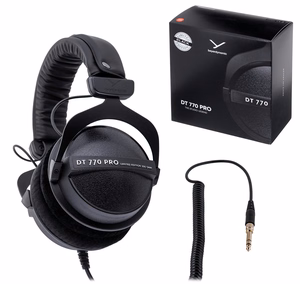 Beyerdynamic DT 770 PRO 250 Ohm Limited Edition suljetut studiokuulokkeet, mustat