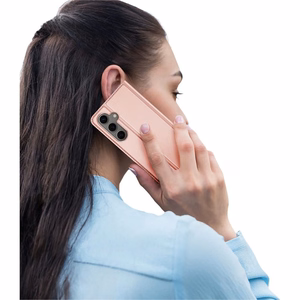 Dux Ducis SKIN PRO lompakkosuojakuori Samsung S25 Plus ruusukulta