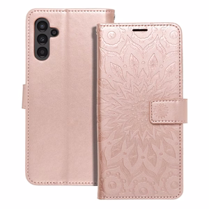 MEZZO Kirjasuojakuori Samsung A13 5G / A04S:lle mandala ruusukulta