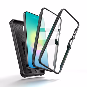 Tech-Protect Kevlar Cam+ -suojakuorisetti, 2 kpl, Samsung Galaxy A27 -mallille, musta