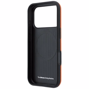BMW M Quadrille Kevlar Metal Logo MagSafe suojakuori mallille iPhone 17 Pro / 18 Pro – oranssi