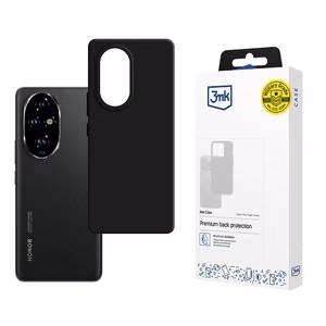 3mk Matt Case Honor 200 Pro:lle - Musta